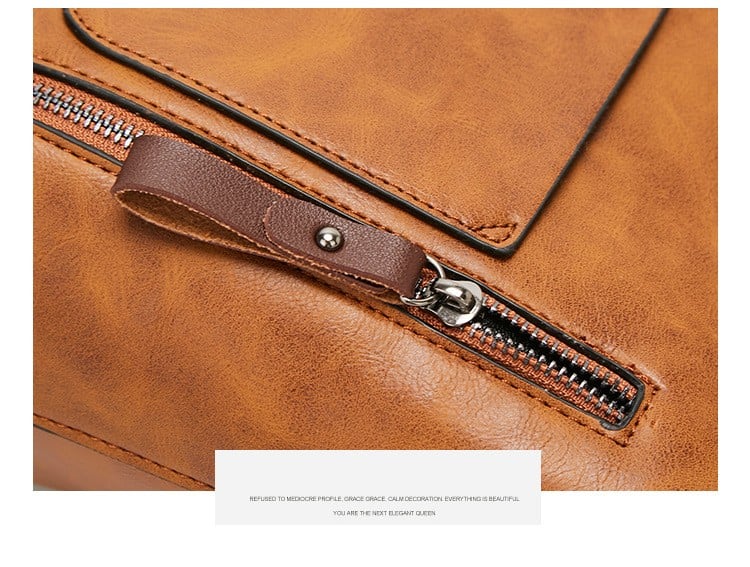 Borsa a tracolla in pelle Britney