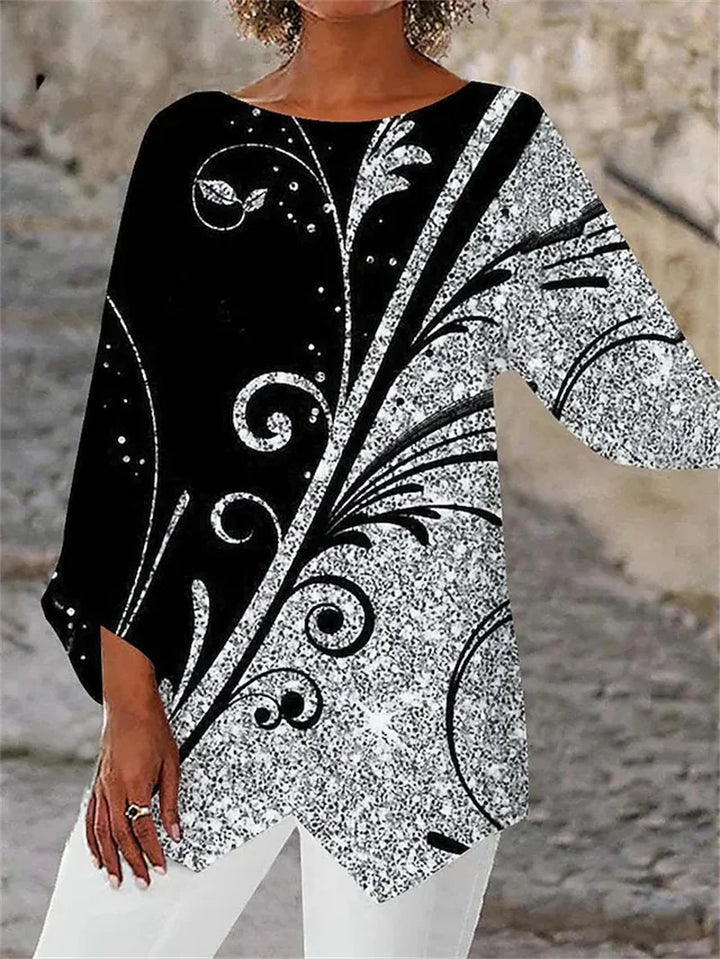 Soraya - Camicia stampata a maniche lunghe