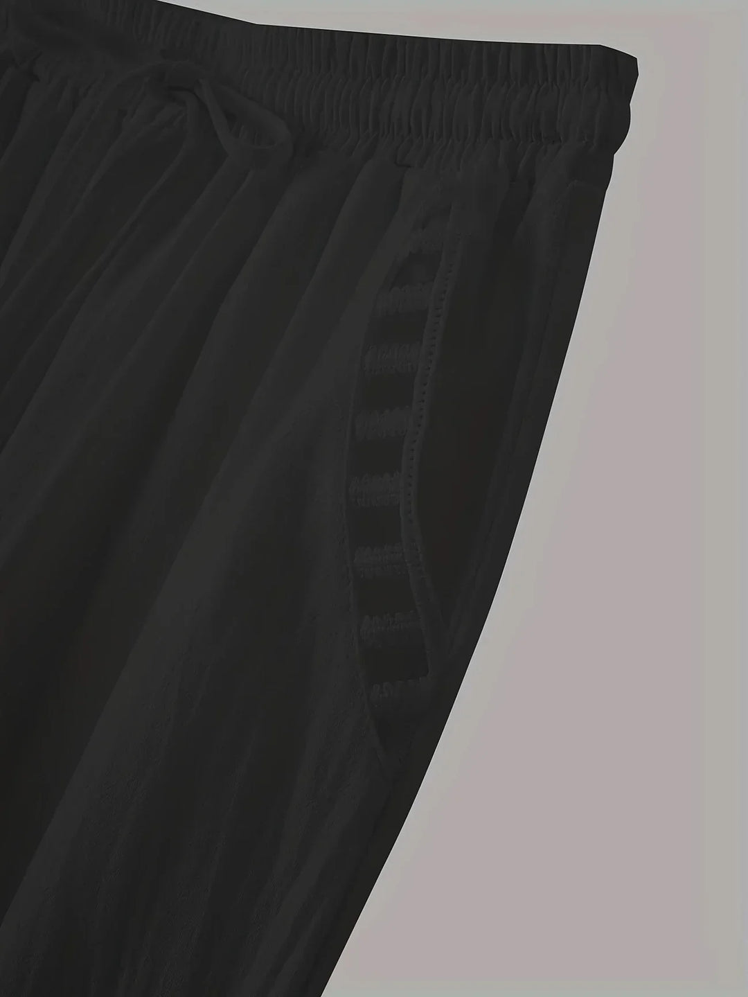 Pantaloni cropped Tracey con finiture a contrasto