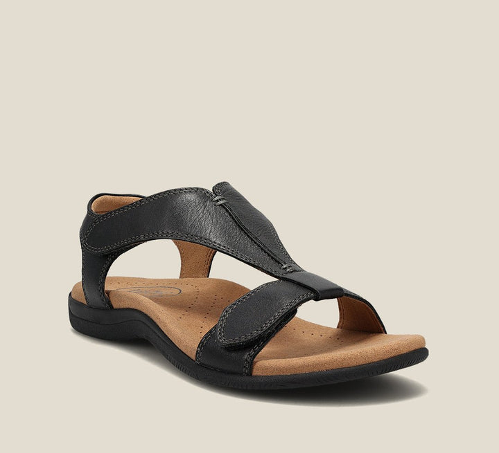Rinah Orthopedic Leather Comfort Sandals
