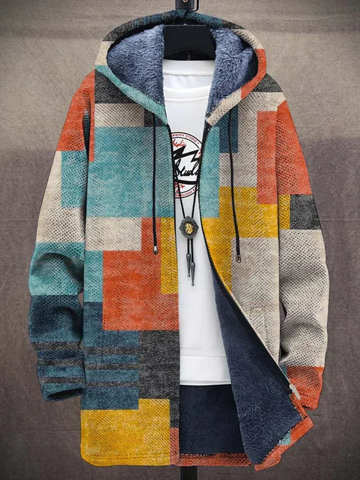 Cardigan con stampa artistica di lusso Frida