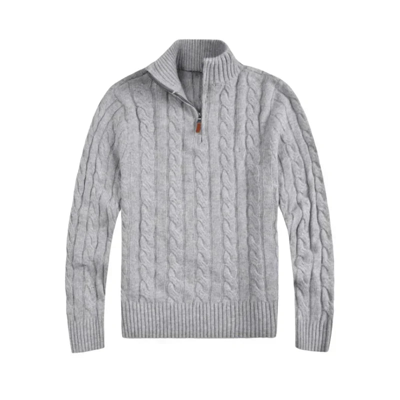 Maglione con mezza zip Verbier