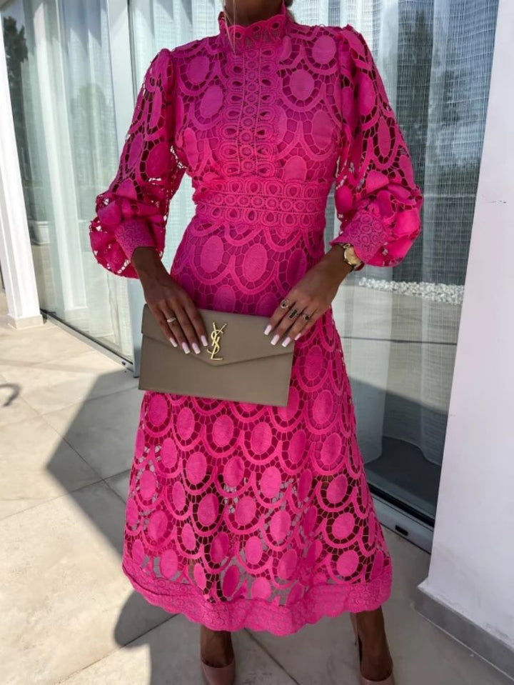 Abito in pizzo francese alla moda Georgia