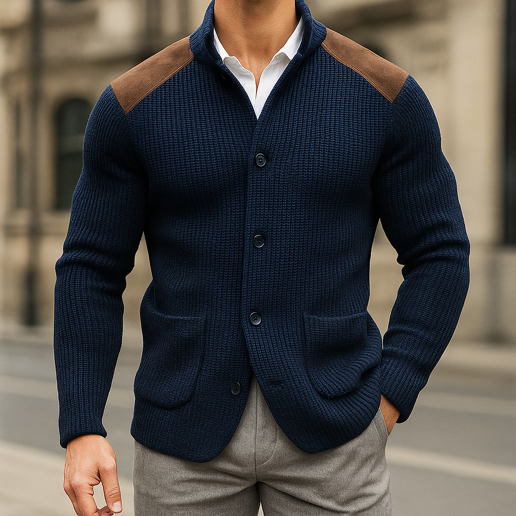Ferrero Firenze | Blazer in maglia testurizzata