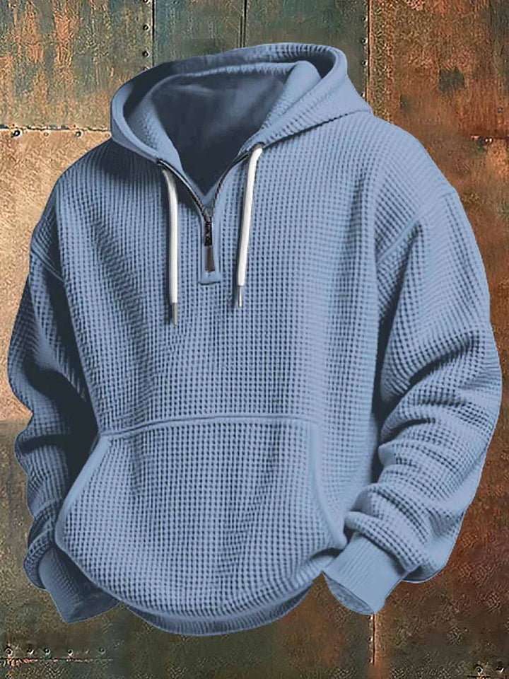 Aldo Felpa con Cappuccio Blu