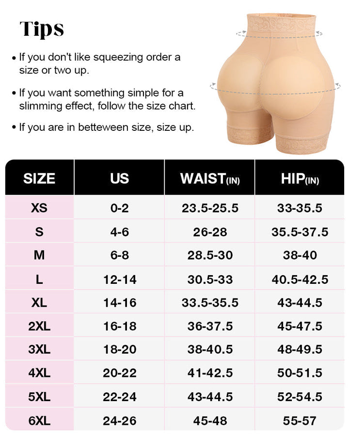 Lily Butt Lifter Shapewear Tummy Control Shorts