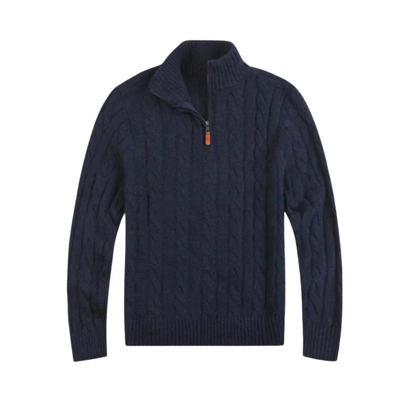 Maglione con mezza zip Verbier