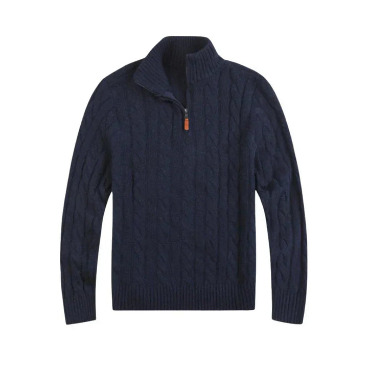 Maglione con mezza zip Verbier