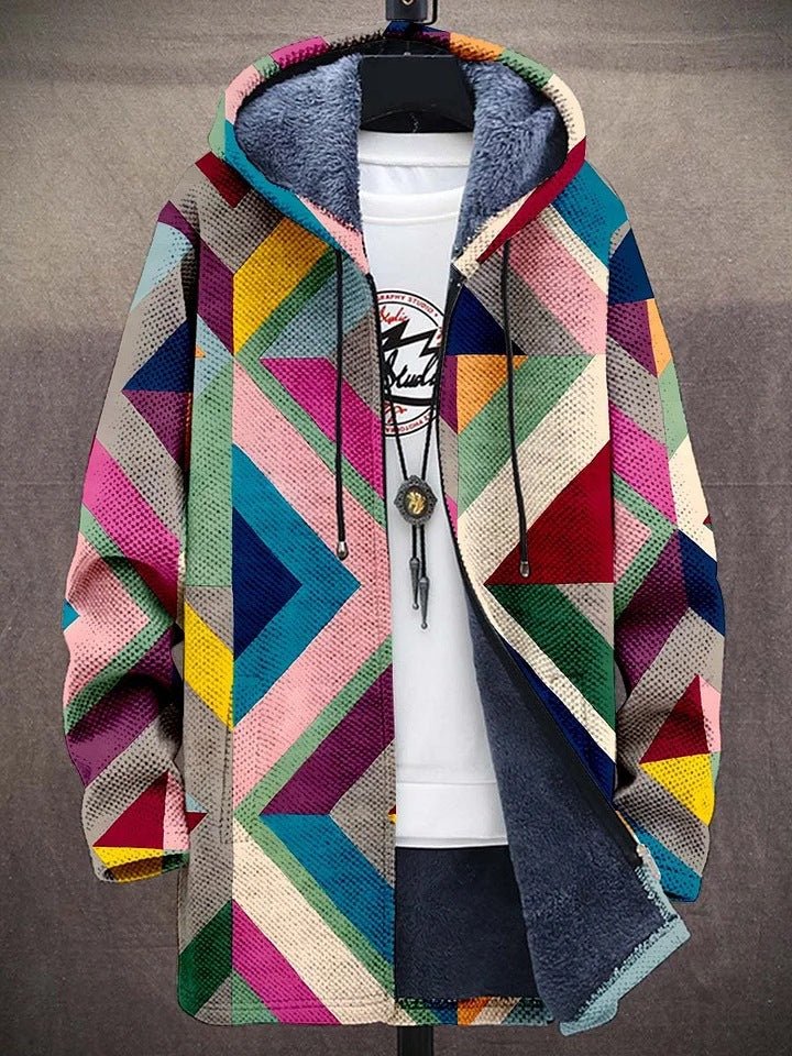 Cardigan con stampa artistica di lusso Frida