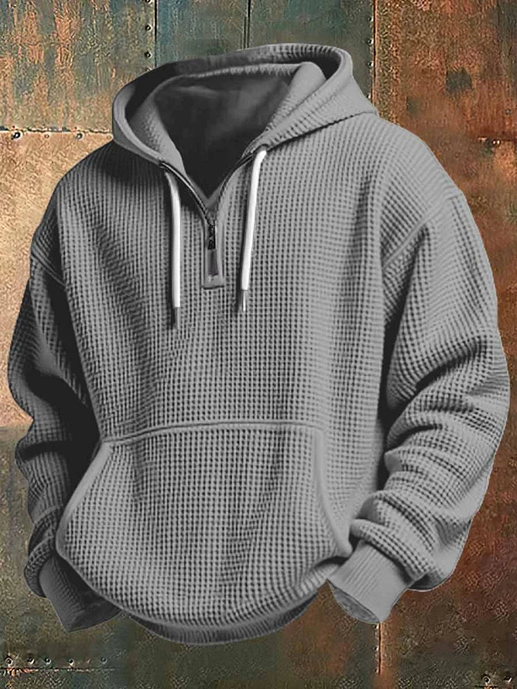 Aldo Felpa con Cappuccio Grigio