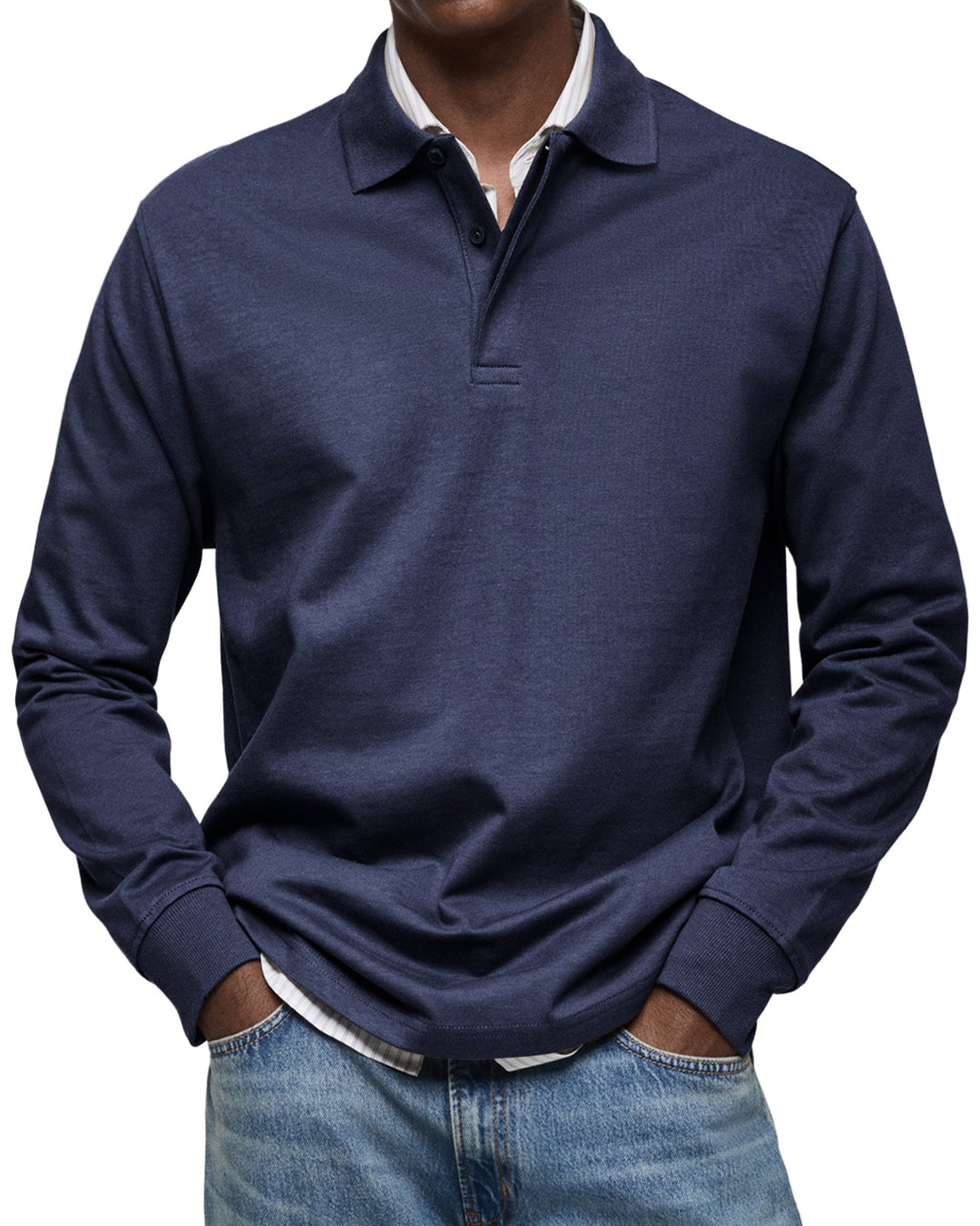 Alexandre Casual Polo a maniche lunghe