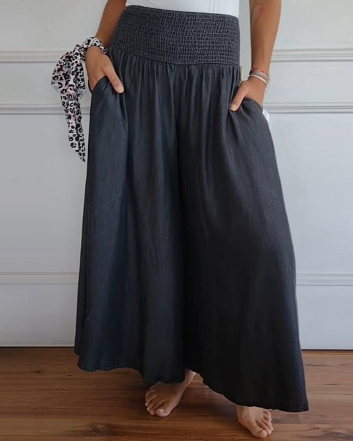 Pantaloni Mira con vita elastica