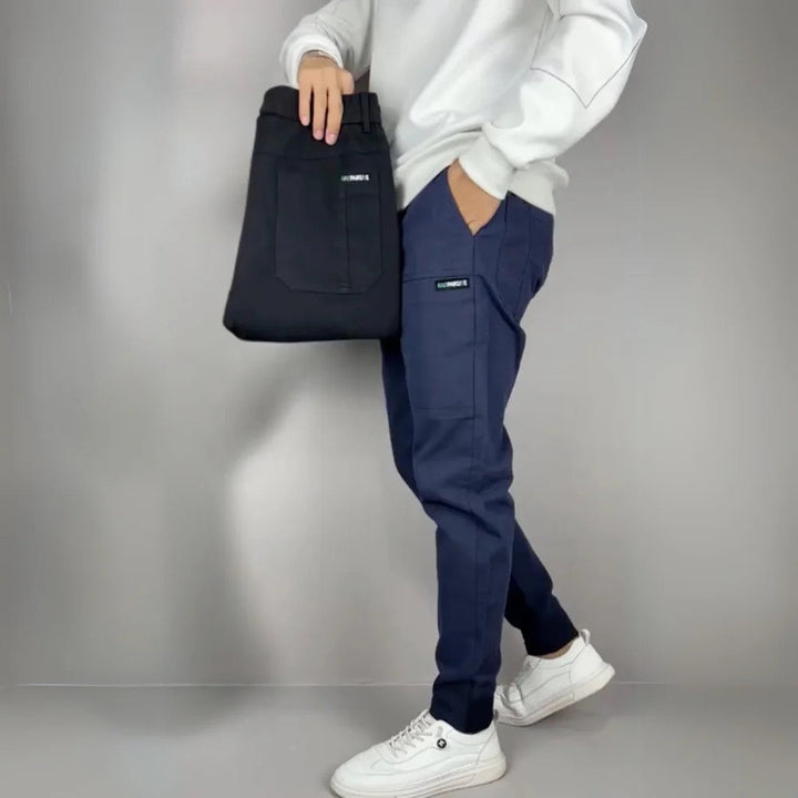 Fransesco | Pantaloni cargo elasticizzati per uomo premium