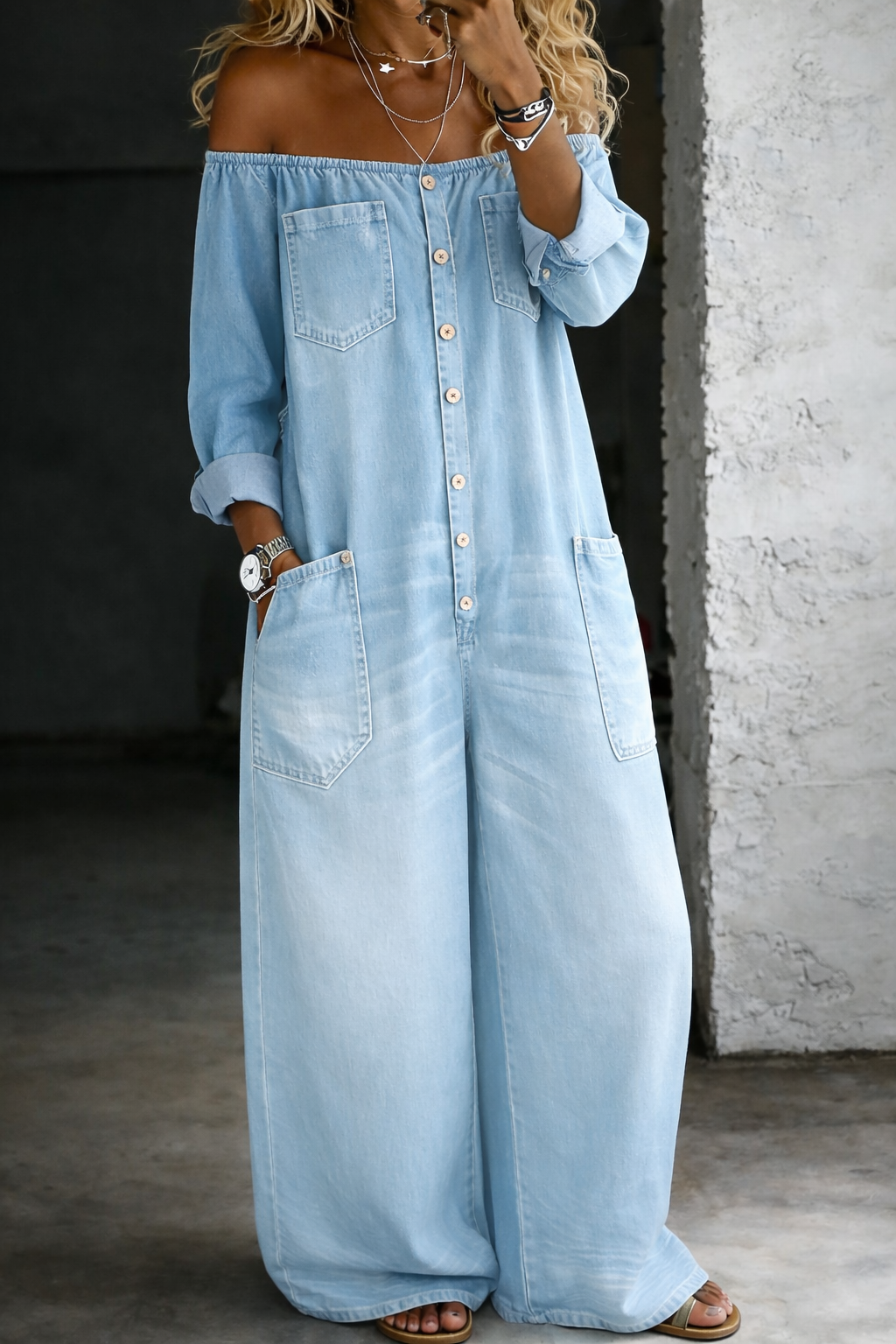 Elena | Tuta di jeans