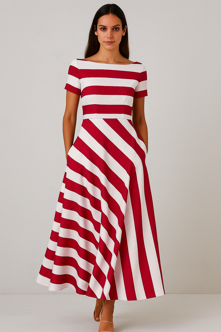 Abito a righe Nuvira