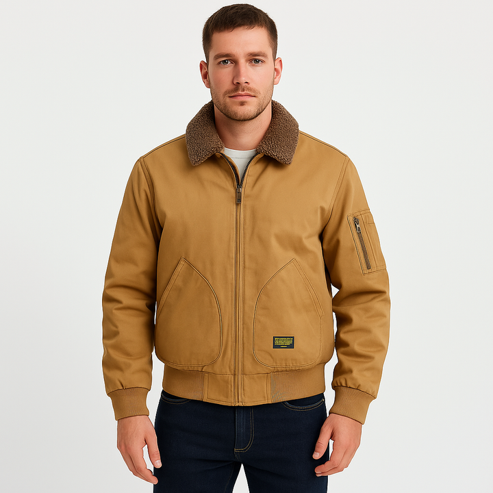Bomber Jan foderato in sherpa