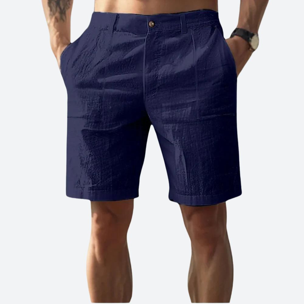 Luca pantaloncini blu navy