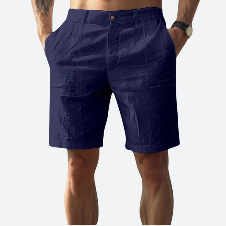 Luca pantaloncini blu navy