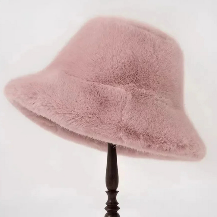 Cappello in pelliccia sintetica Blush Cloud