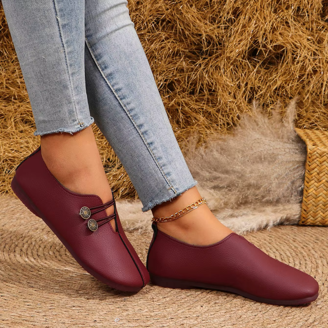 Amelia Soft Suede Women's Orthopedic Loafers