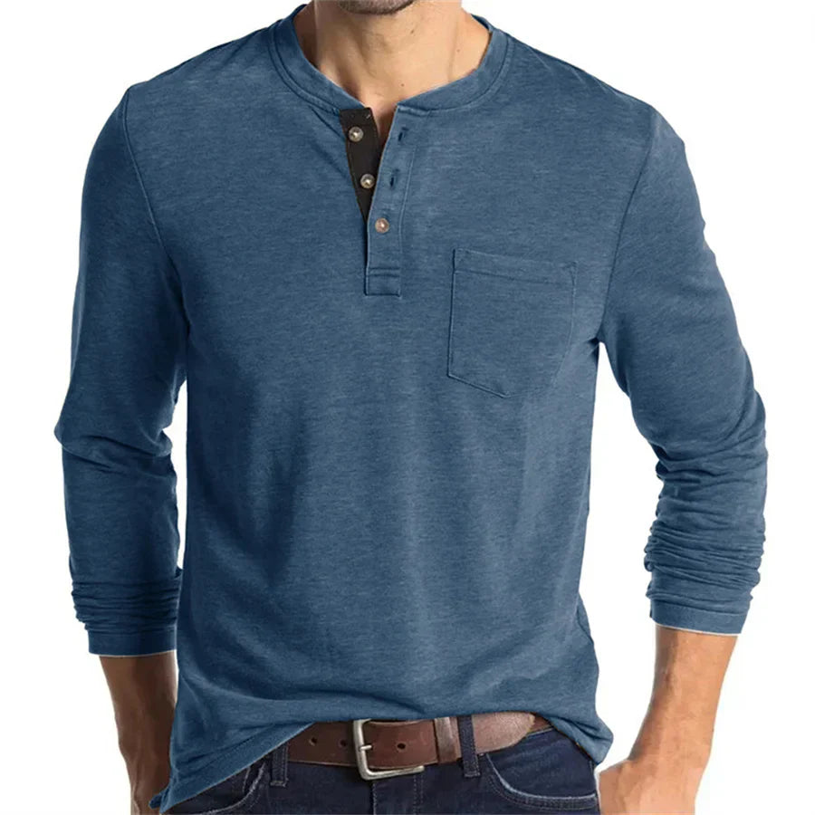Camicia Logan Classic Henley