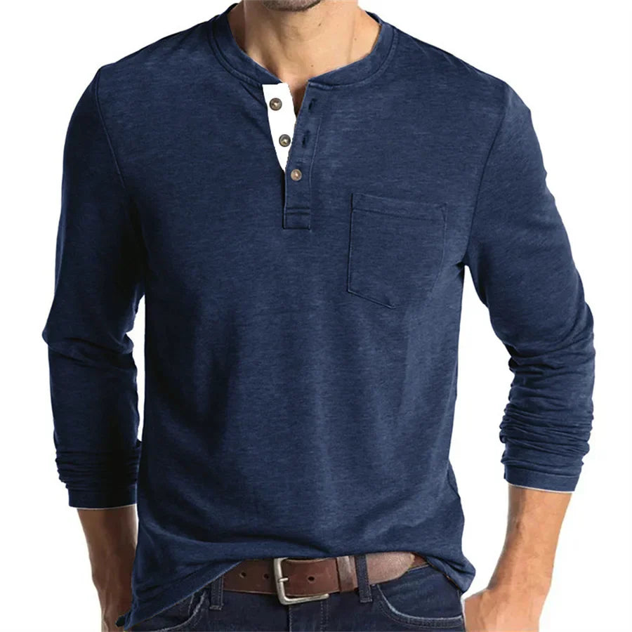 Camicia Logan Classic Henley