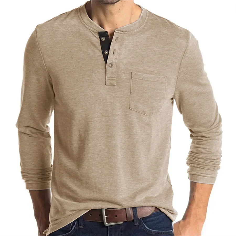 Camicia Logan Classic Henley