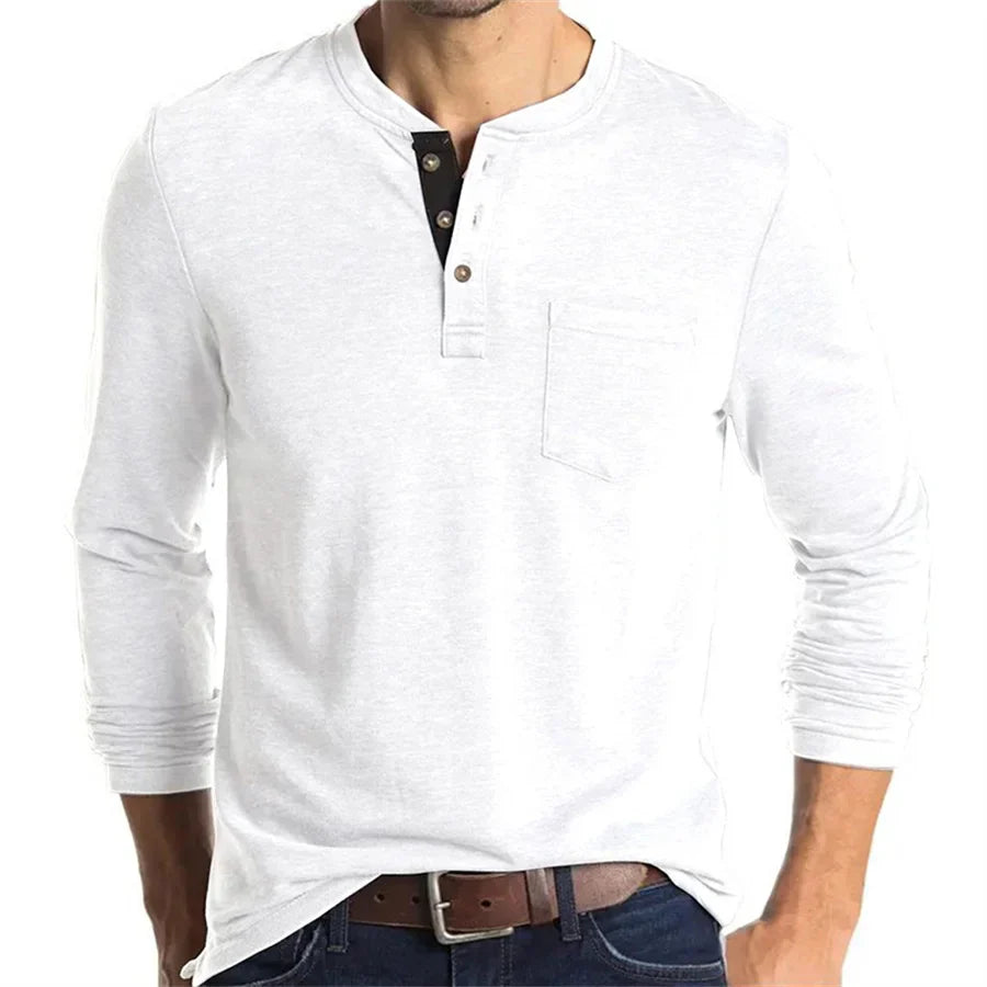 Camicia Logan Classic Henley
