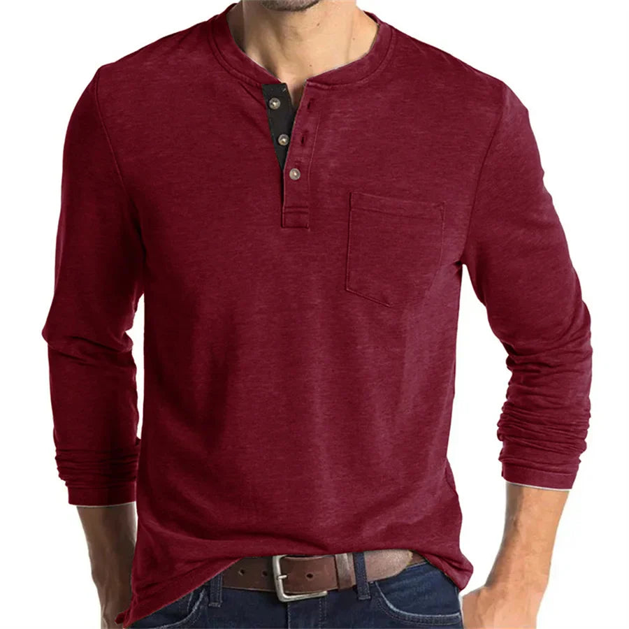 Camicia Logan Classic Henley
