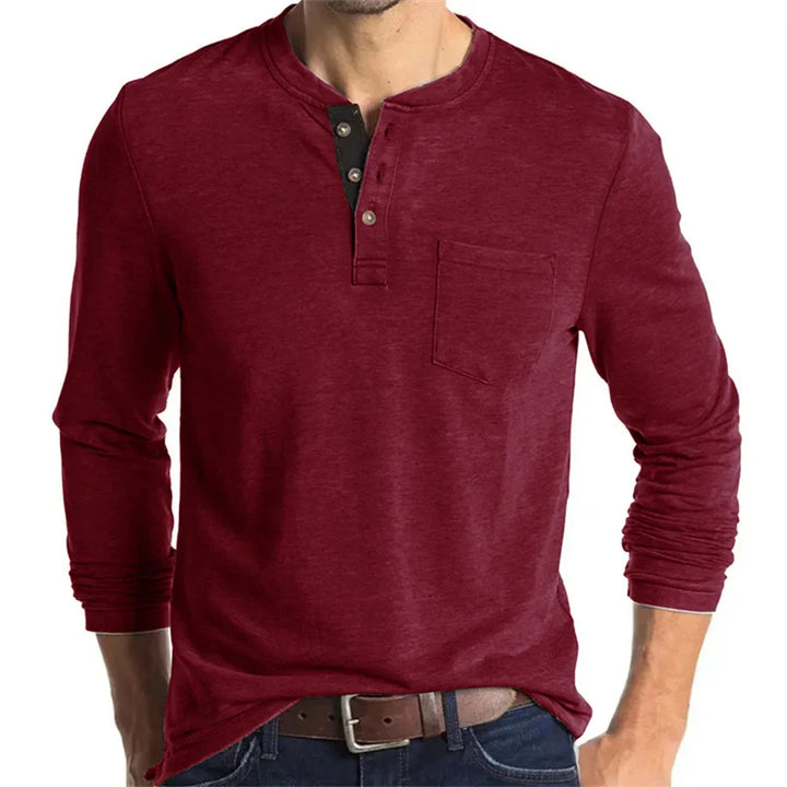 Camicia Logan Classic Henley