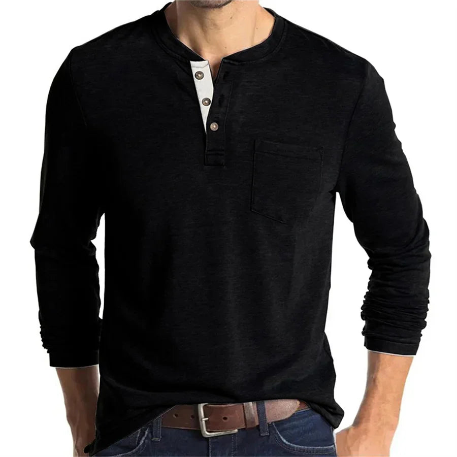 Camicia Logan Classic Henley