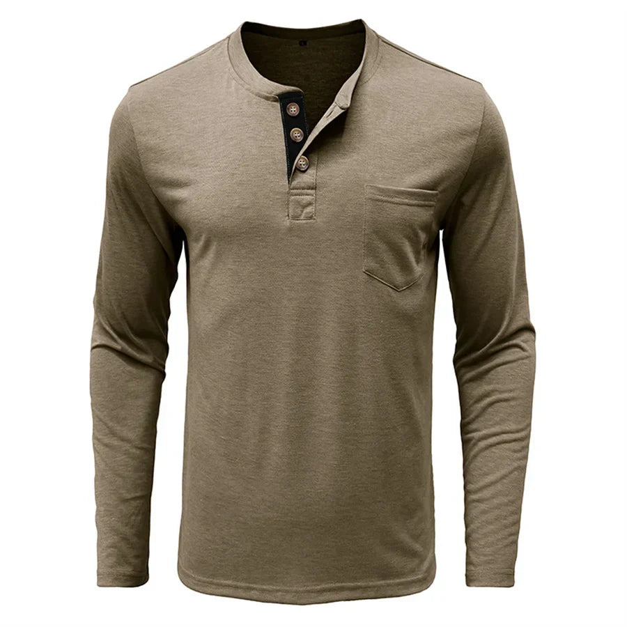 Camicia Logan Classic Henley