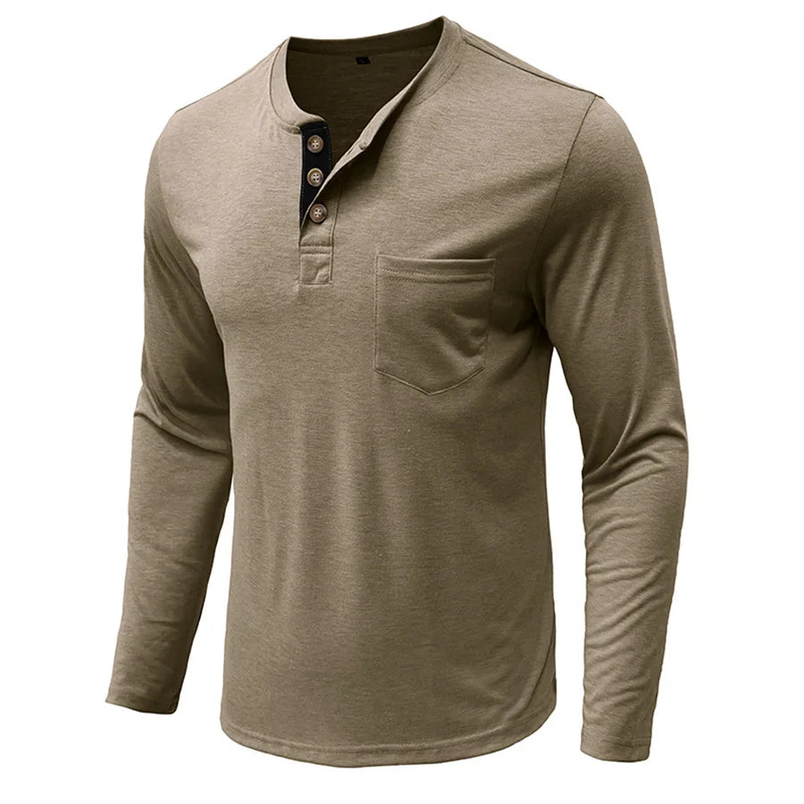 Camicia Logan Classic Henley