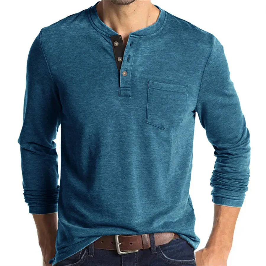 Camicia Logan Classic Henley
