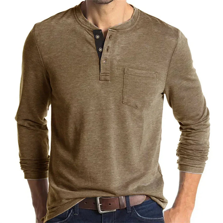Camicia Logan Classic Henley
