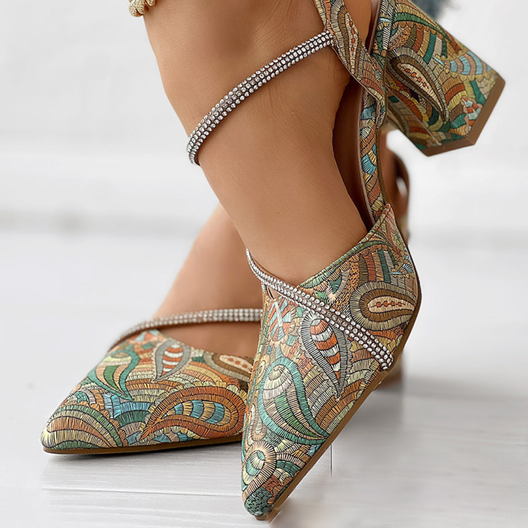 Tacco a forma di fiore