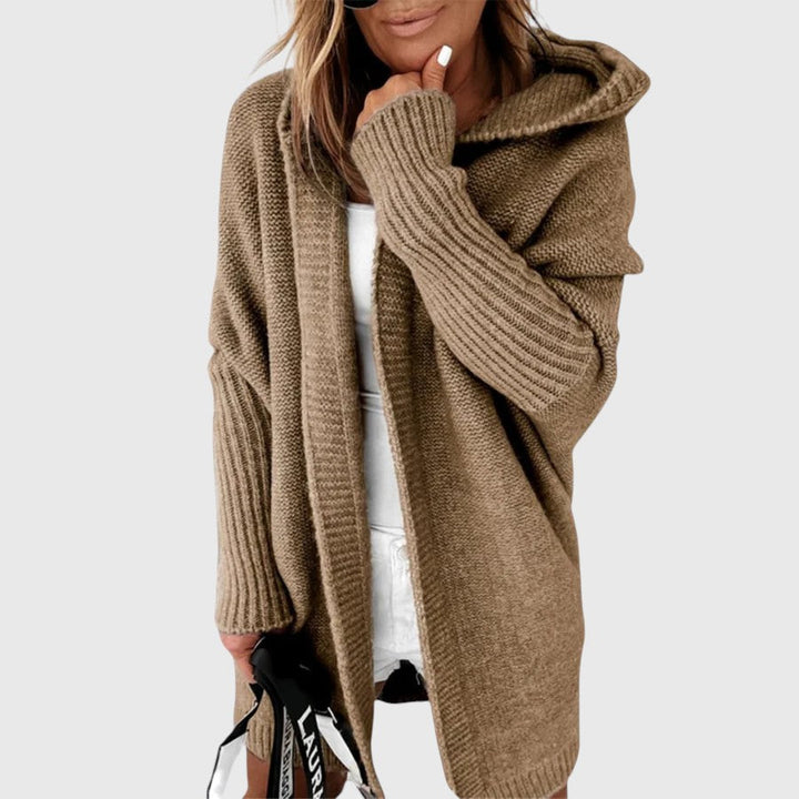 Emily - Comodo cardigan di media lunghezza