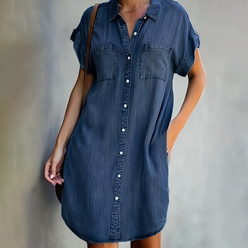 Helen | Vestito camicia di jeans