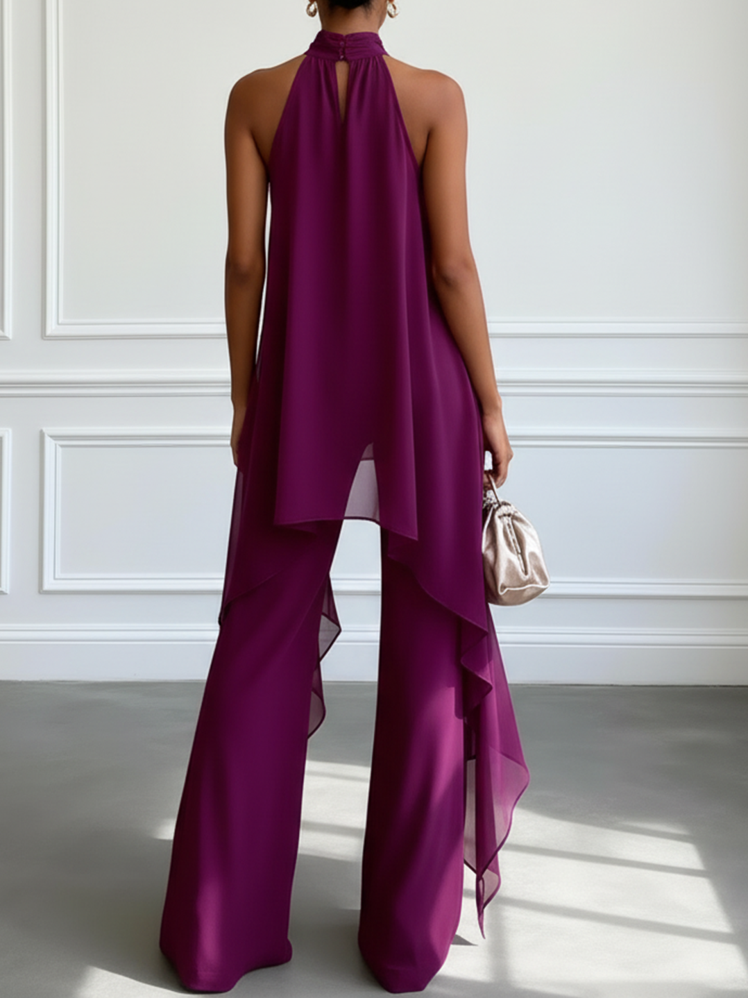 Lara | Completo halter elegante