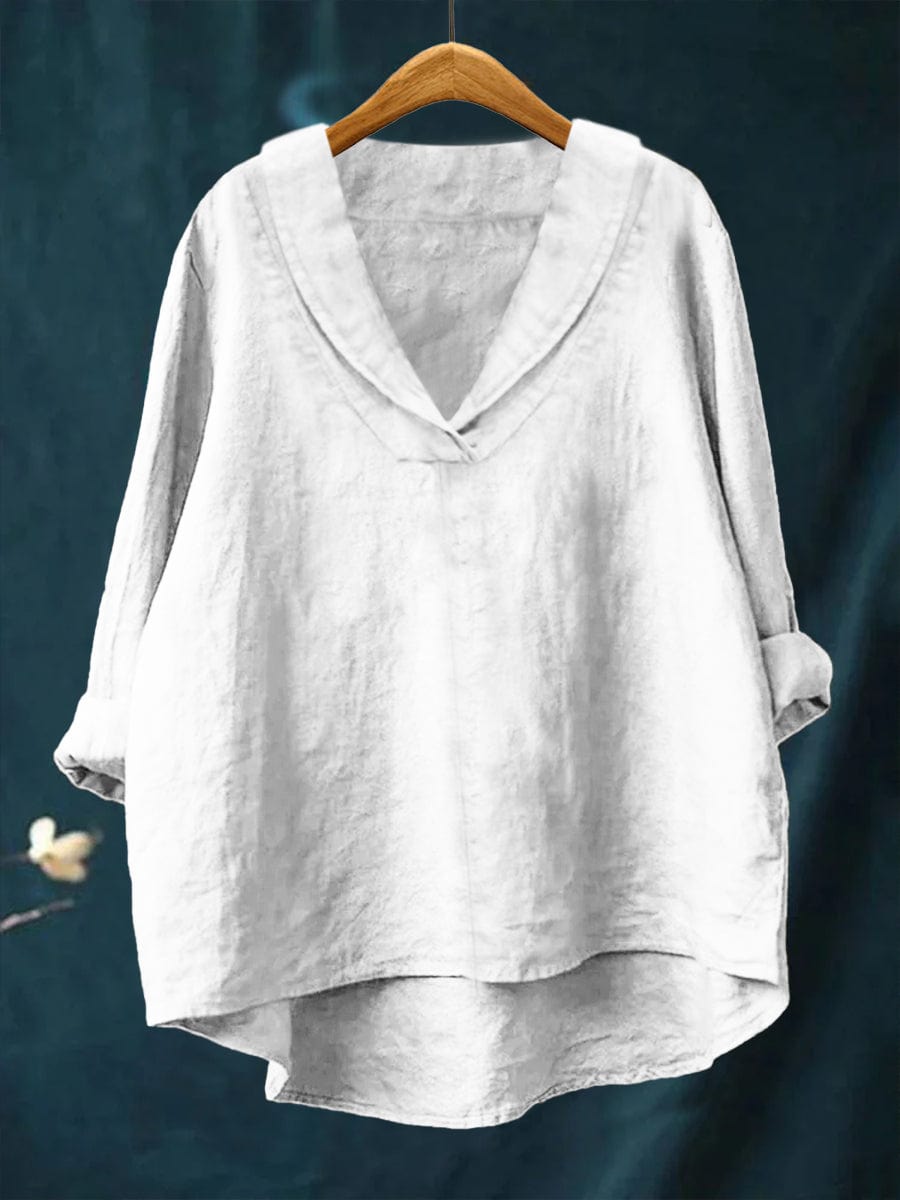 Samantha | Elegante Camisa de Verano en Lino