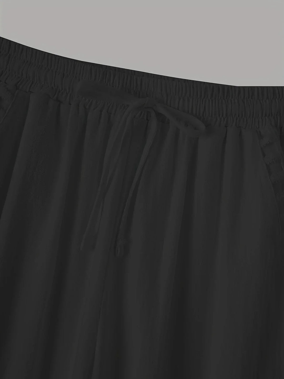 Pantaloni cropped Tracey con finiture a contrasto