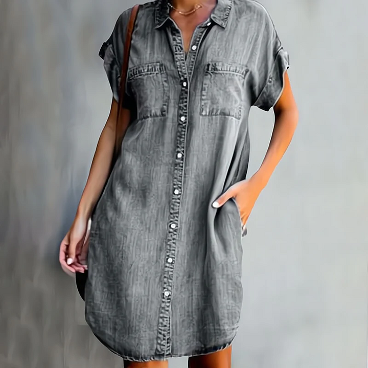 Abito in denim classico Zoe