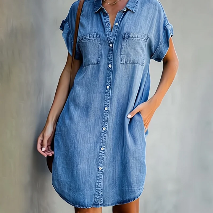 Abito in denim classico Zoe