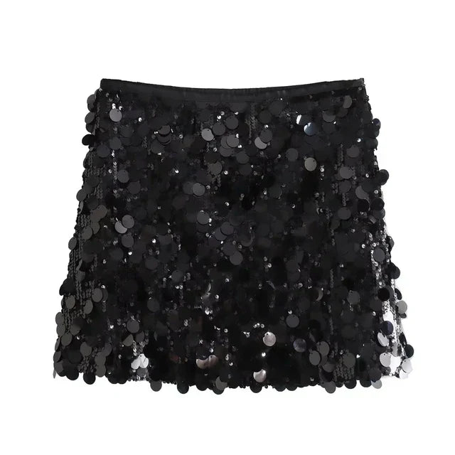 Stella Glitter Mini Skirt