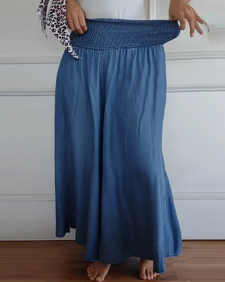 Pantaloni Mira con vita elastica