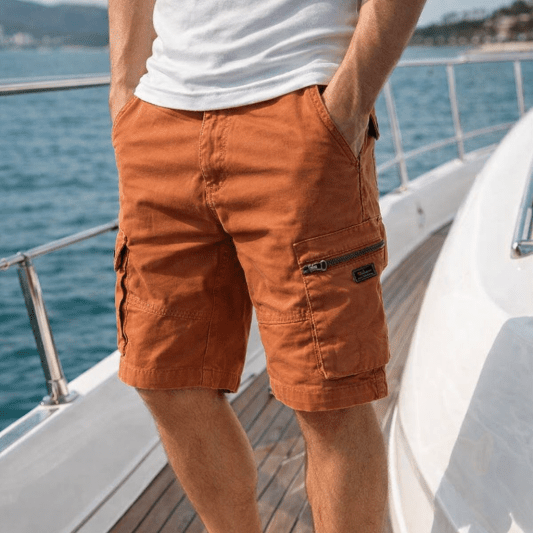 Pantaloncini cargo dettaglio
