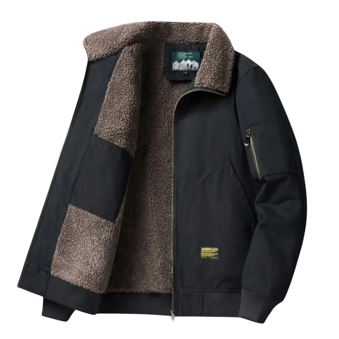 Bomber Jan foderato in sherpa