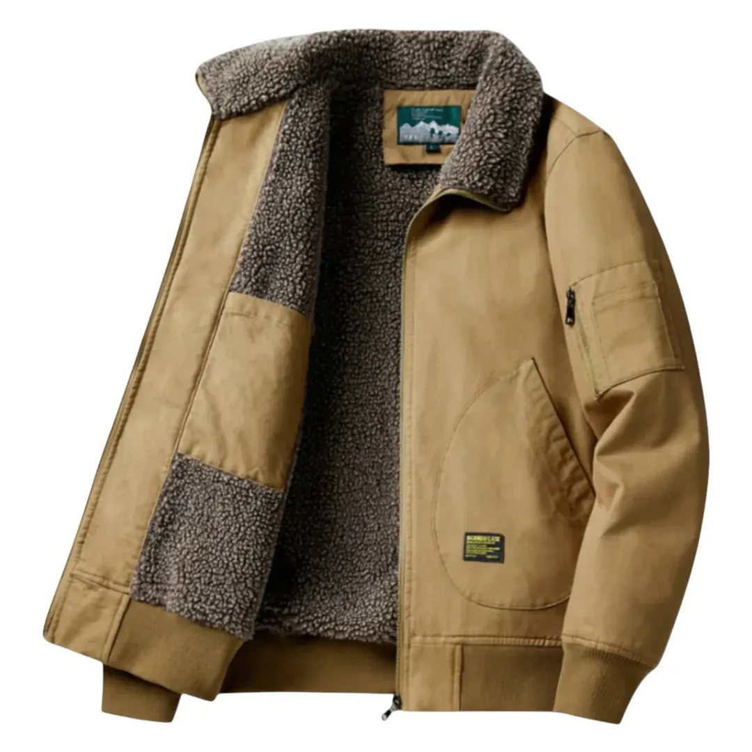 Bomber Jan foderato in sherpa