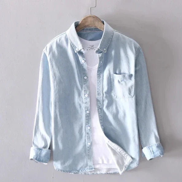 Uomo Premium Denim Button Up