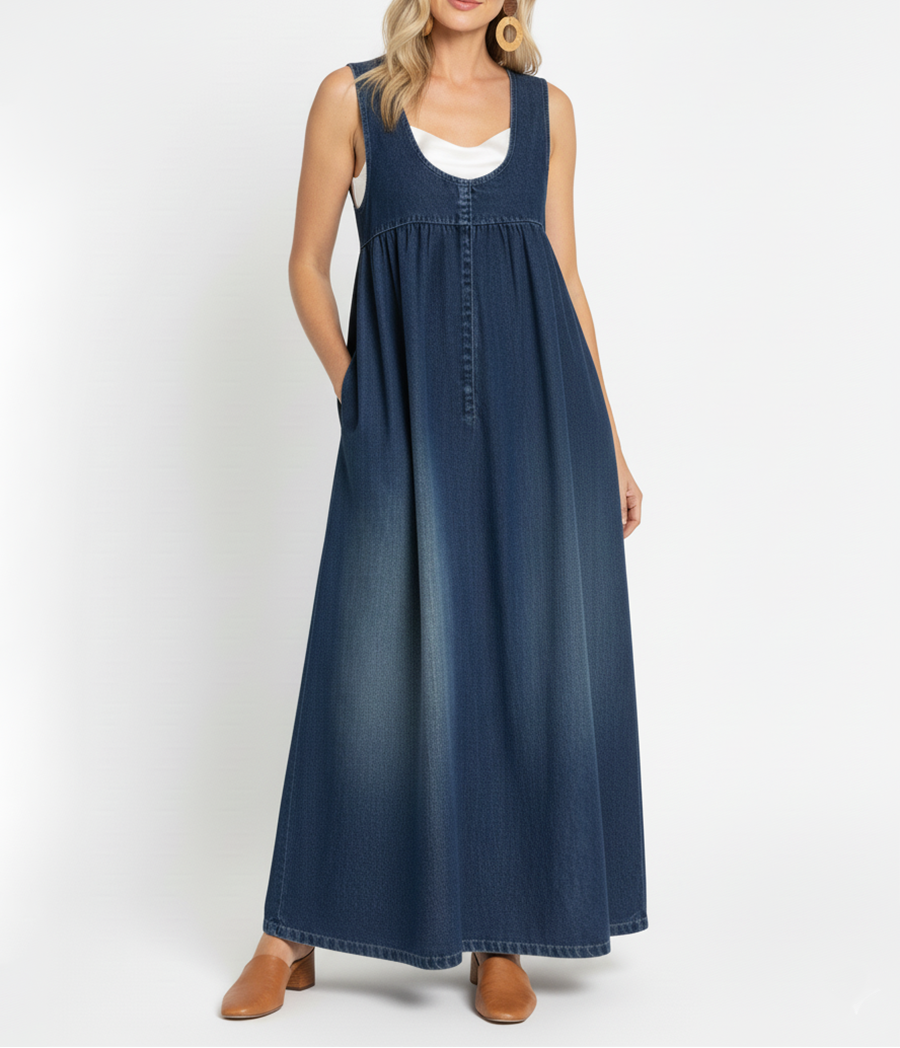 Karen | Abito lungo di jeans